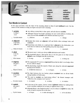 Ten Words in Context