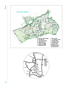 map of the Marylhurst campus