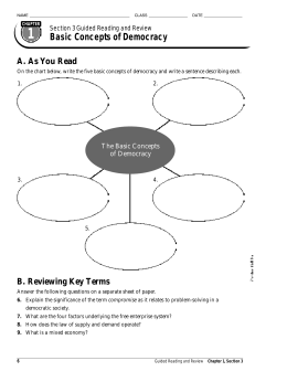 Chapter 1, Section 3: Guided Reading
