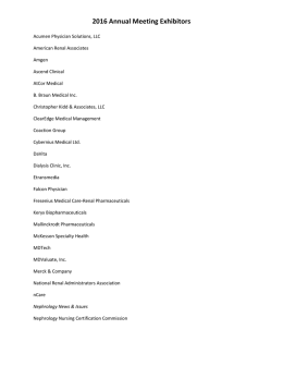 2016 Annual Meeting Exhibitors