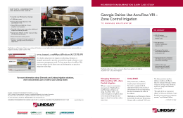 Georgia Dairies Use AccuFlow VRI – Zone Control Irrigation