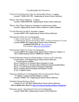 Science Libraries Information Guide for