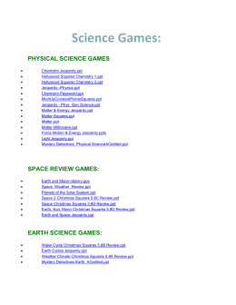 physical science games