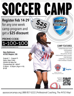 New Baltimore AYSO Region 195 August 1