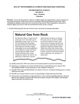 2012 ap® environmental science free