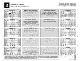 Robbinsville Schools 2015