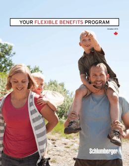 Your Flexible beneFits Program - Enrollment Central (www.slb
