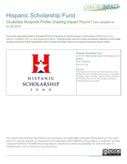 Hispanic Scholarship Fund
