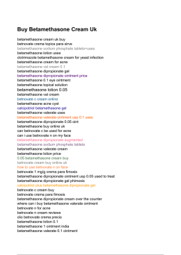 Betamethasone Valerate - Para Que Es El Betnovate Crema