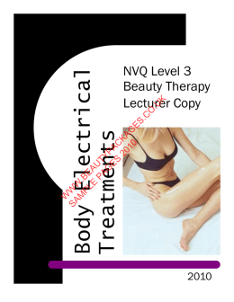 body electrical treatments