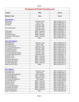 yamaha cover chart pdf format