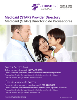 Medicaid Provider Directory