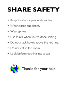 SHARE SAFETY