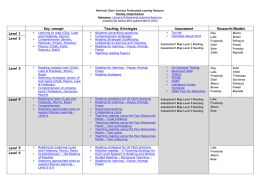 Retrieval Chart-Literacy Professional Learning Resource