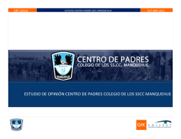 Informe Resultados ENCUESTA SSCC Manquehue