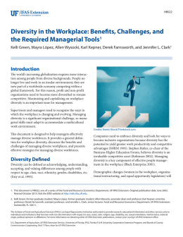 Diversity in the Workplace: Benefits, Challenges, and the