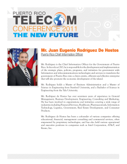 Mr. Juan Eugenio Rodríguez De Hostos