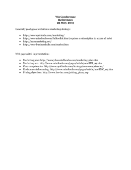 Readling List
