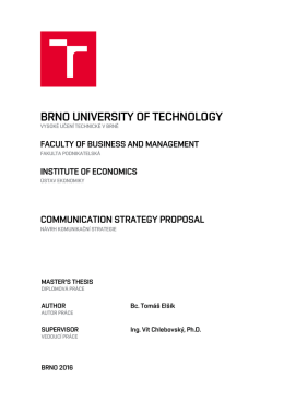brno university of technology - Digitální knihovna VUT v Brně