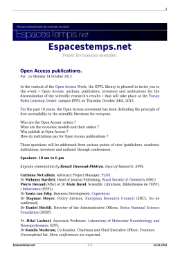- Espacestemps.net