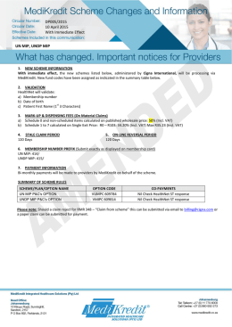 DP005/2015 10 April 2015 With Immediate Effect UN MIP, UNDP MIP