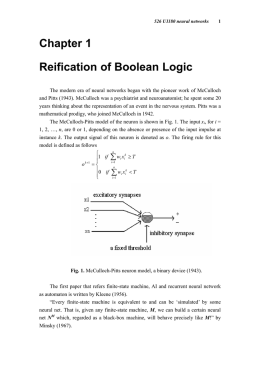 Chapter 1 Reification of Boolean Logic