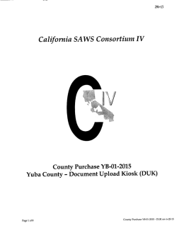 California SAWS Consortium IV