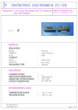 Datasheet - Protectron