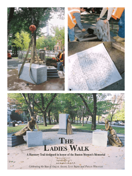 The Ladies Walk - Boston Women`s Heritage Trail