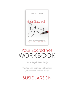 workbook - Susie Larson