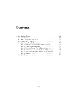 Chapter 10 -- Chi