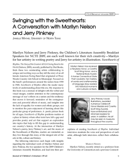 A Conversation with Marilyn Nelson and Jerry Pinkney