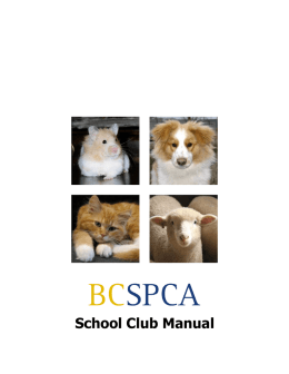 School Club Manual