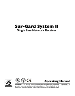 Sur-Gard System II