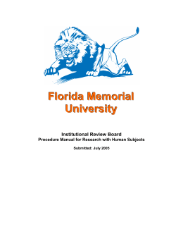 Nova Southeastern University - Florida Memorial University