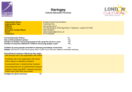 Haringey - London Councils