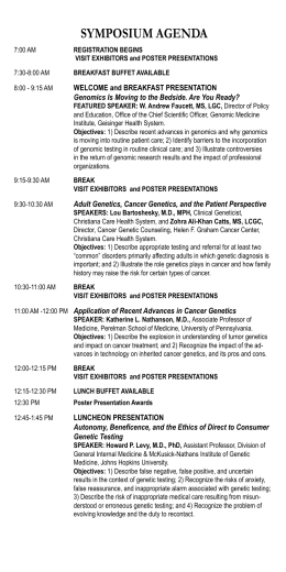 symposium agenda - Medical Society of Delaware