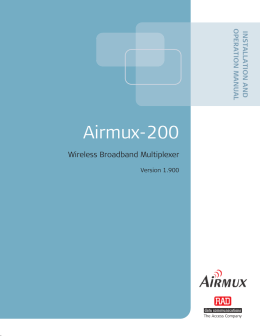 Airmux-200 - RADProductsOnline