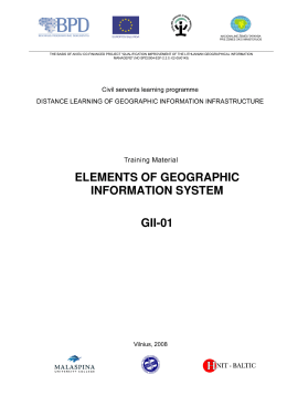 elements of geographic information system gii-01