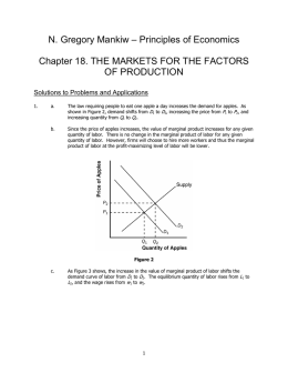N. Gregory Mankiw – Principles of Economics Chapter 18. THE