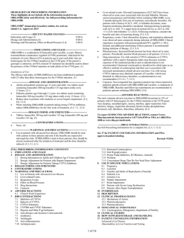Lumacaftor-Ivacaftor - Vertex Pharmaceuticals