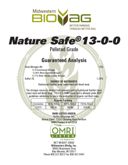 Nature Safe®13-0-0