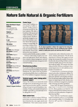 Nature Sate Natural 8r Organic Fertilizers