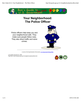 Ben`s Guide (K-2): Your Neighborhood -- The