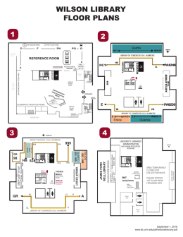 wilson library floor plans - University of Minnesota Libraries