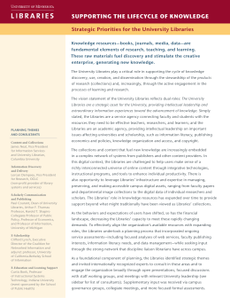 supporting the lifecycle of knowledge