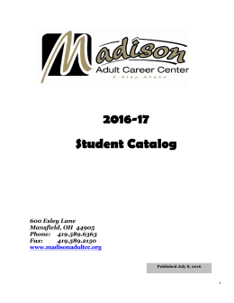 madison adult education - Madison Local School District
