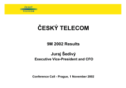 9M 2002 Results