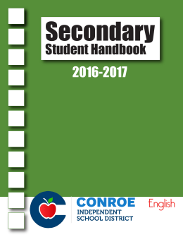 Student Handbook 2016-2017