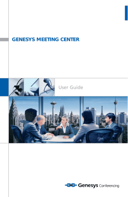 Genesys Instruction Handbook
